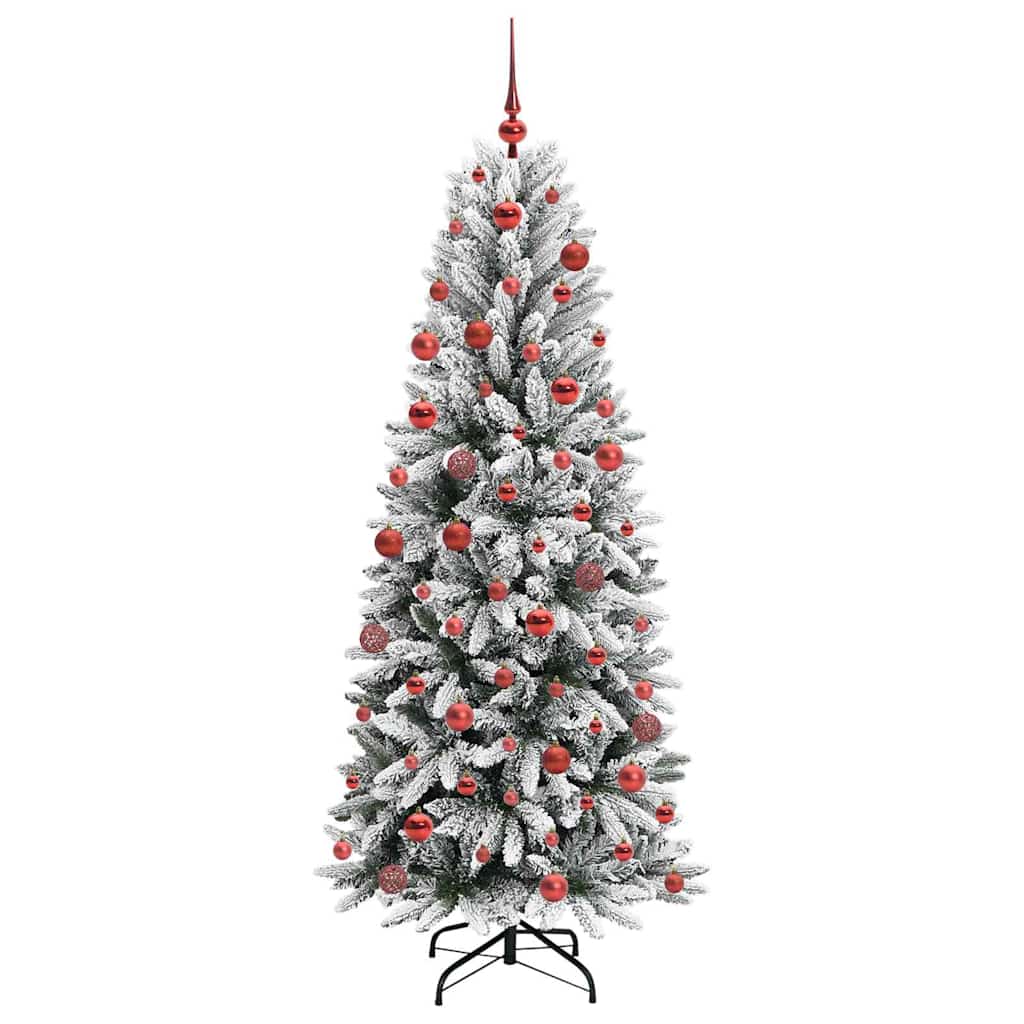 vidaXL Artificial Christmas Tree White 180 cm