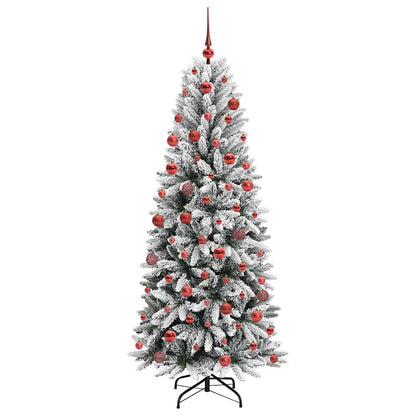 vidaXL Artificial Christmas Tree White 180 cm