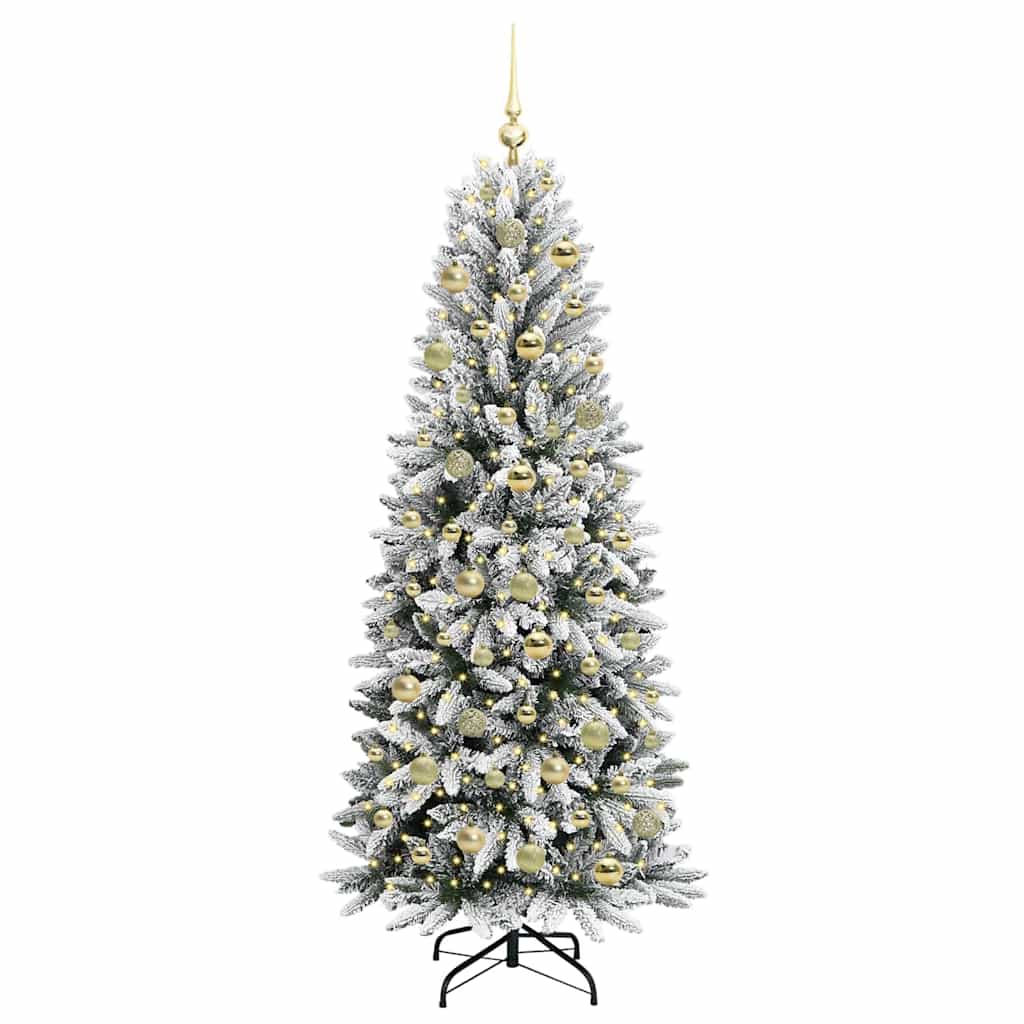 vidaXL Artificial Christmas Tree White 180 cm