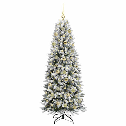 vidaXL Artificial Christmas Tree White 180 cm
