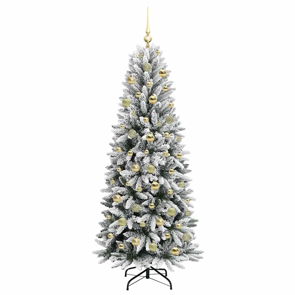 vidaXL Artificial Christmas Tree White 180 cm