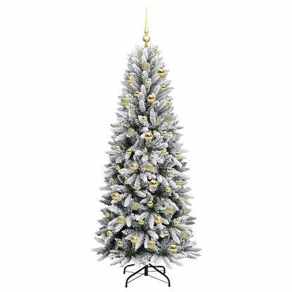 vidaXL Artificial Christmas Tree White 180 cm