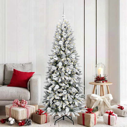 vidaXL Artificial Christmas Tree White 180 cm