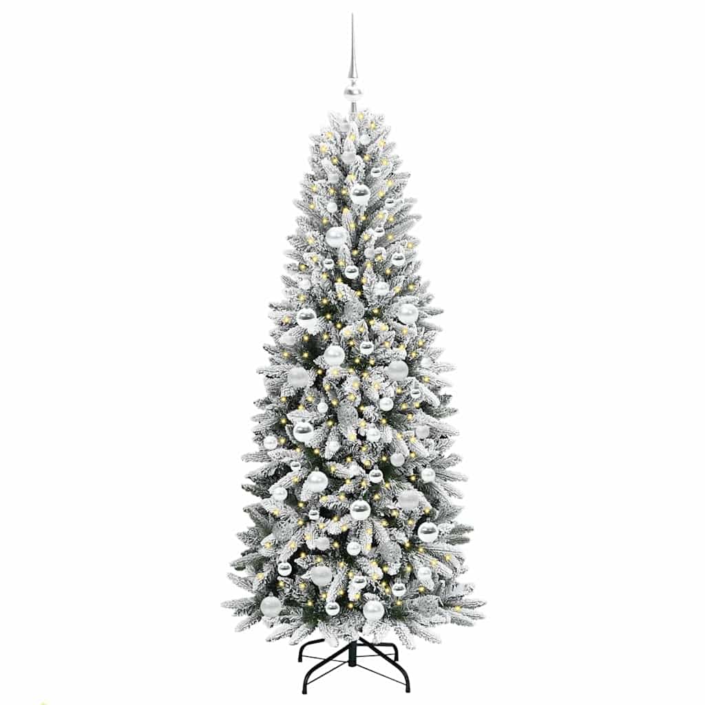 vidaXL Artificial Christmas Tree White 180 cm