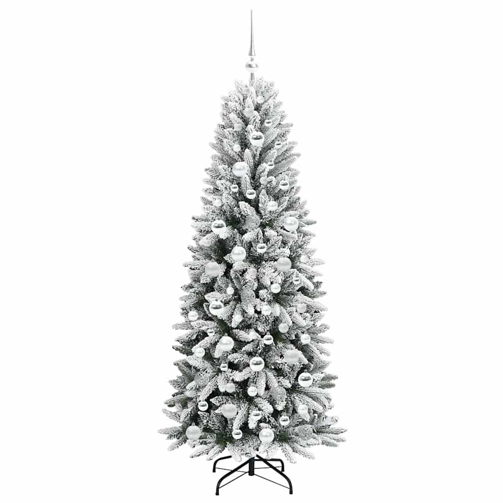vidaXL Artificial Christmas Tree White 180 cm