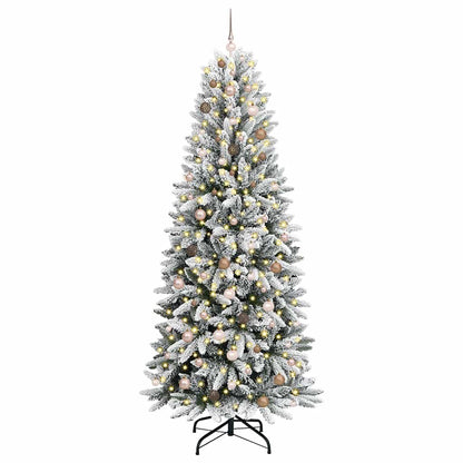 vidaXL Artificial Christmas Tree White 240 cm