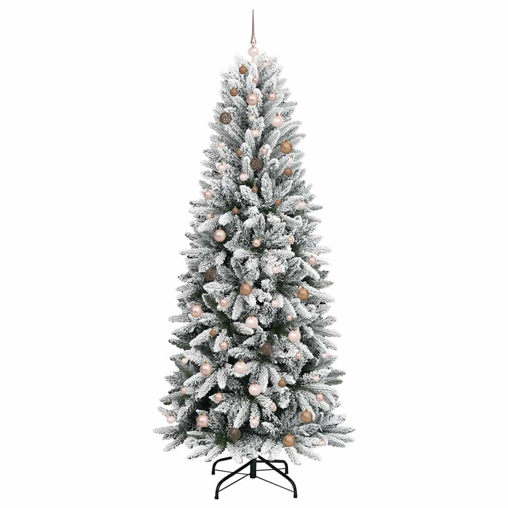 vidaXL Artificial Christmas Tree White 240 cm