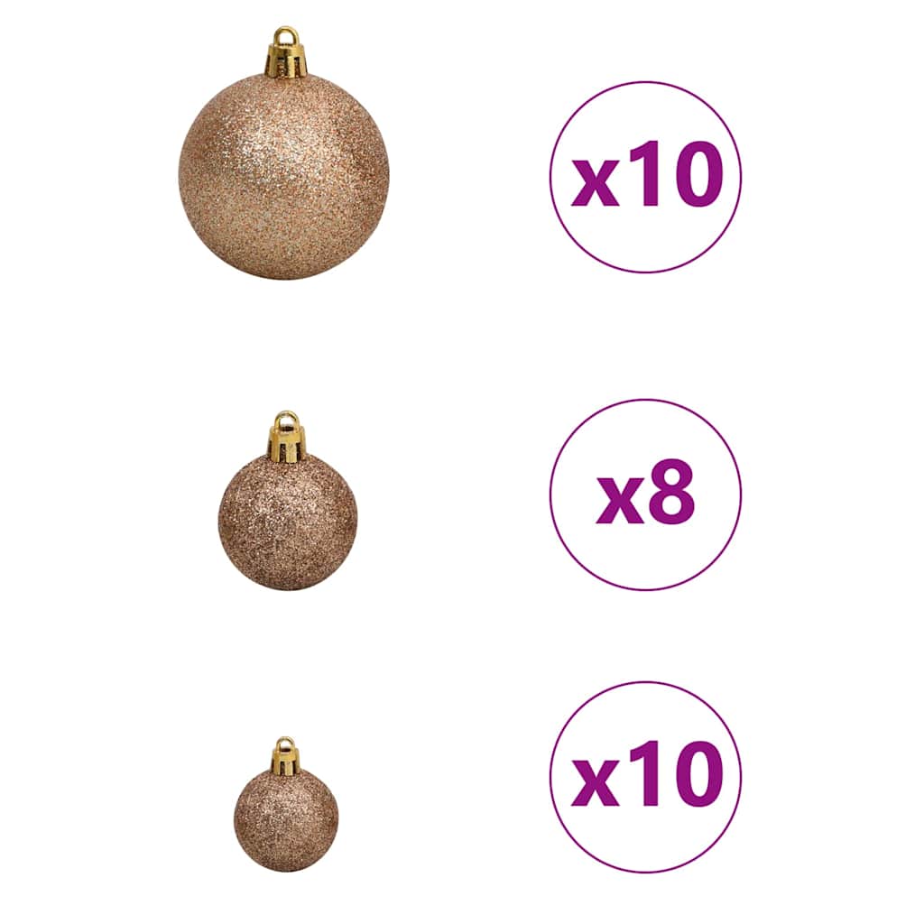 vidaXL Artificial Christmas Tree White 240 cm