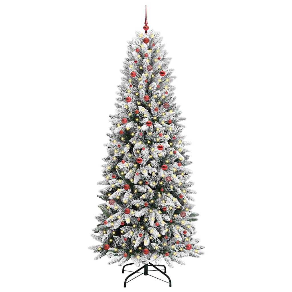 vidaXL Artificial Christmas Tree White 240 cm