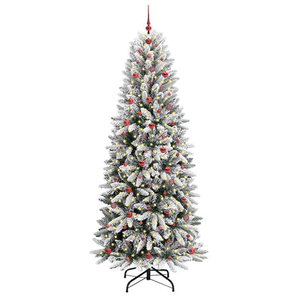 vidaXL Artificial Christmas Tree White 240 cm