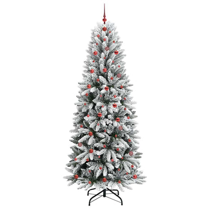 vidaXL Artificial Christmas Tree White 240 cm