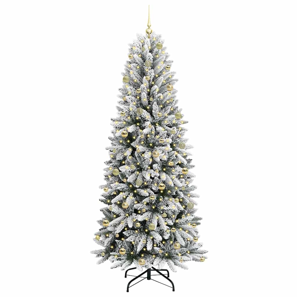vidaXL Artificial Christmas Tree White 240 cm