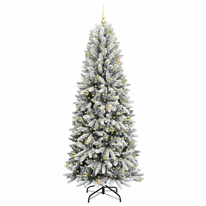 vidaXL Artificial Christmas Tree White 240 cm