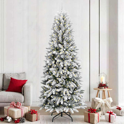 vidaXL Artificial Christmas Tree White 240 cm