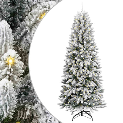 vidaXL Artificial Christmas Tree White 240 cm