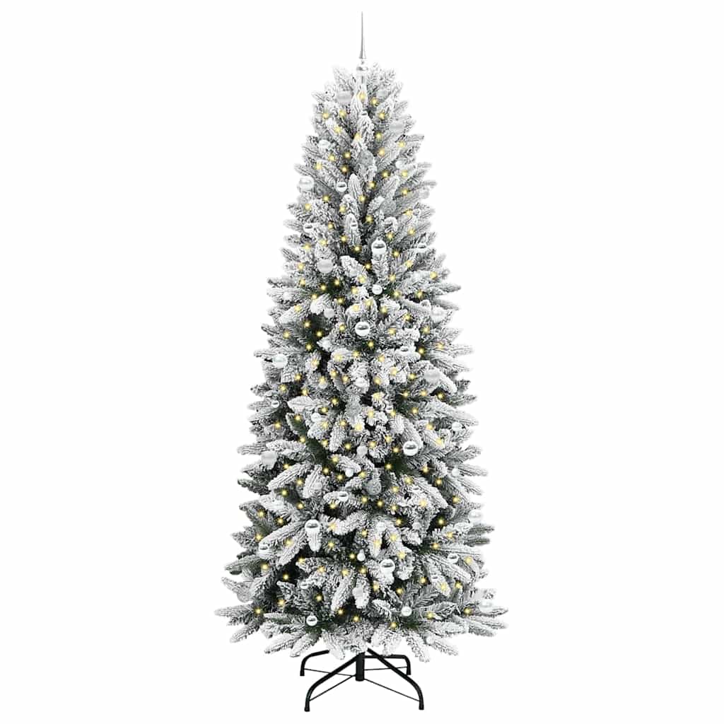 vidaXL Artificial Christmas Tree White 240 cm
