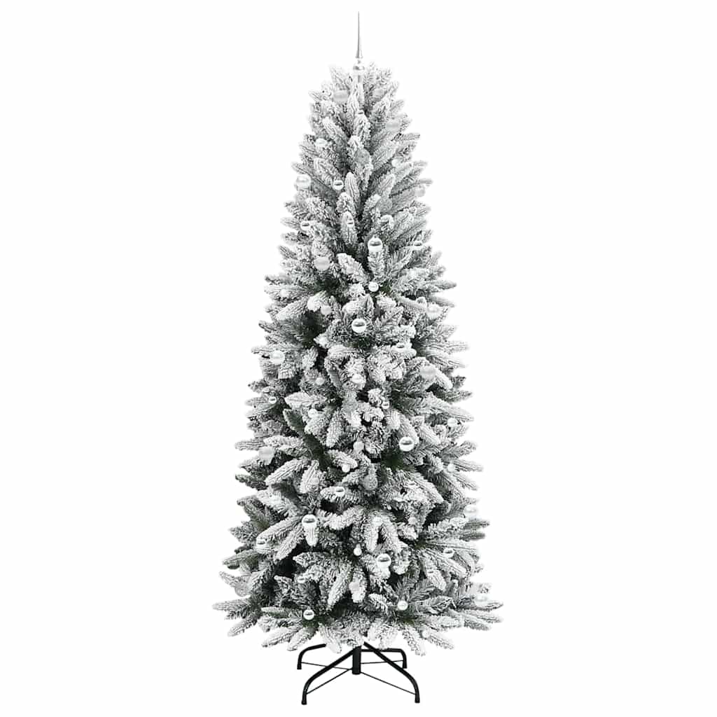vidaXL Artificial Christmas Tree White 240 cm