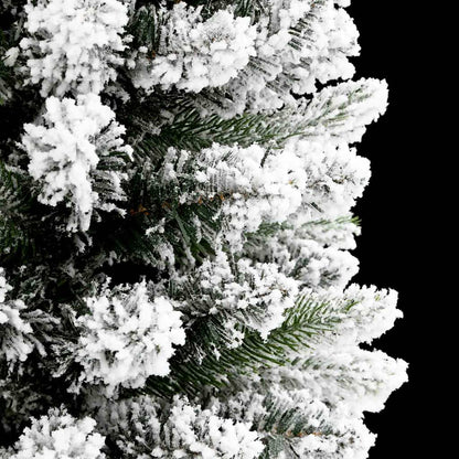 vidaXL Artificial Christmas Tree with 150 LEDs with Stand White 120 cm
