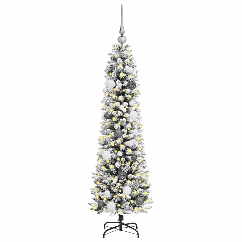 vidaXL Artificial Christmas Tree White 150 cm