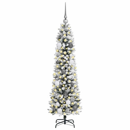 vidaXL Artificial Christmas Tree White 150 cm