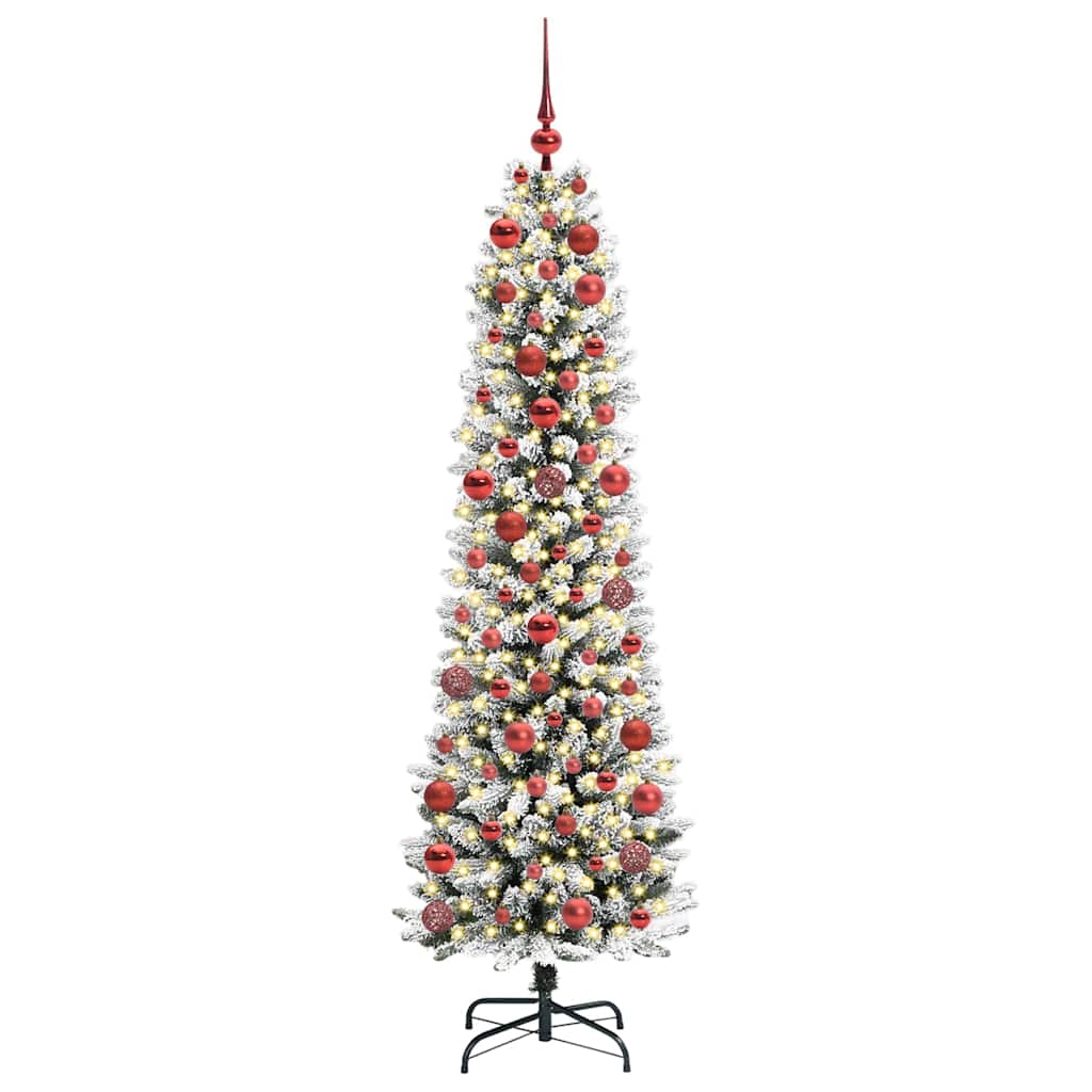 vidaXL Artificial Christmas Tree White 180 cm