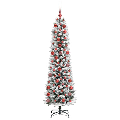 vidaXL Artificial Christmas Tree White 180 cm