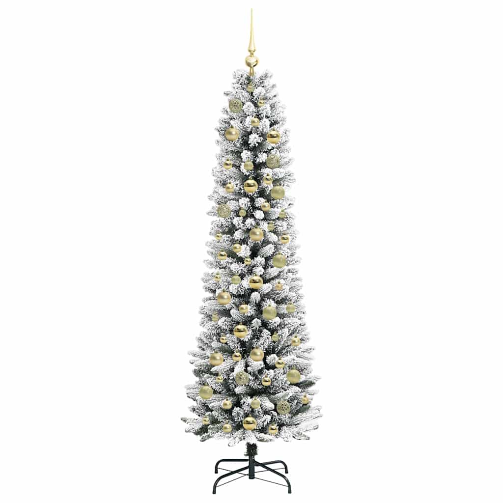 vidaXL Artificial Christmas Tree White 180 cm