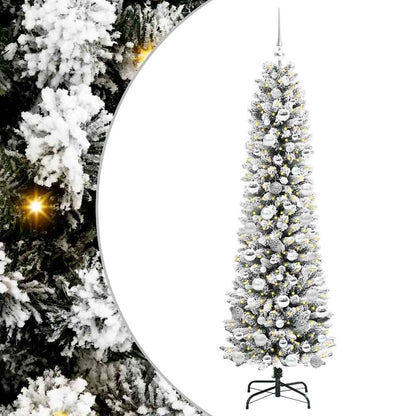 vidaXL Artificial Christmas Tree White 180 cm