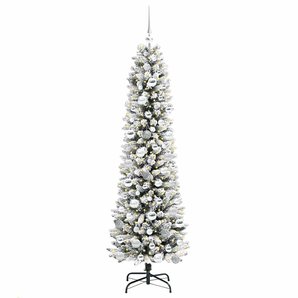 vidaXL Artificial Christmas Tree White 180 cm