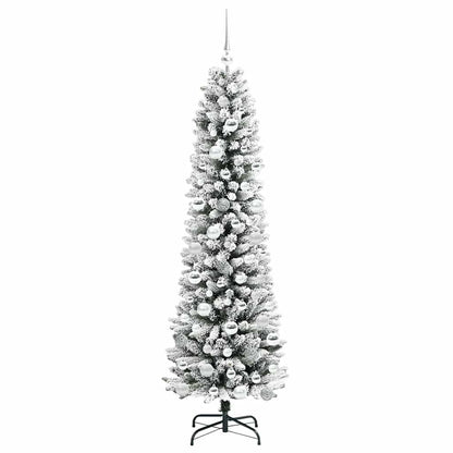 vidaXL Artificial Christmas Tree White 180 cm
