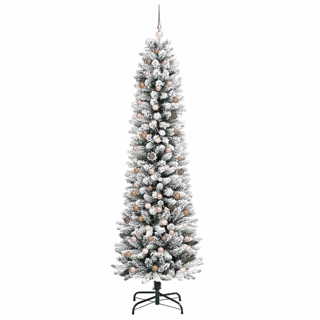 vidaXL Artificial Christmas Tree White 240 cm