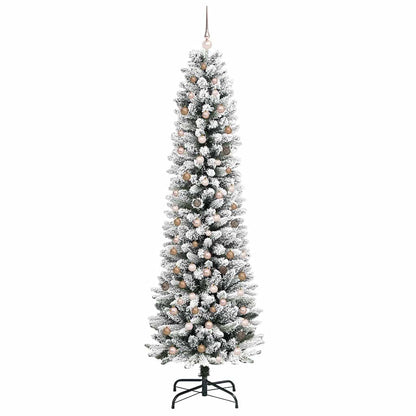 vidaXL Artificial Christmas Tree White 240 cm