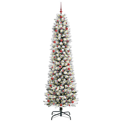 vidaXL Artificial Christmas Tree White 240 cm