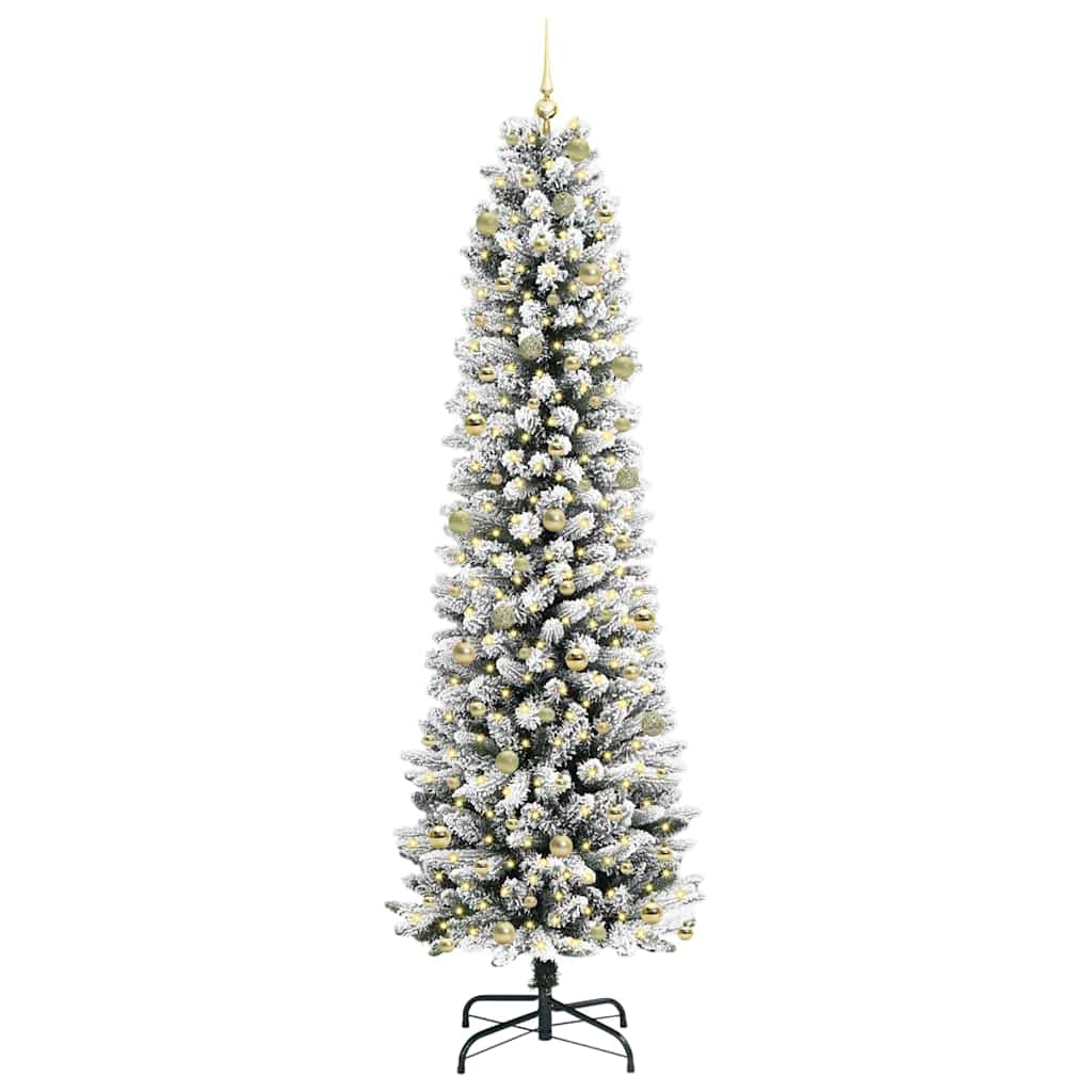 vidaXL Artificial Christmas Tree White 240 cm