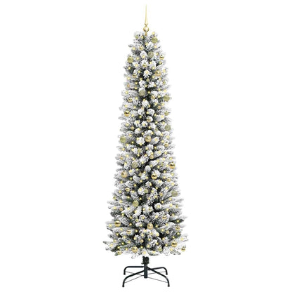 vidaXL Artificial Christmas Tree White 240 cm