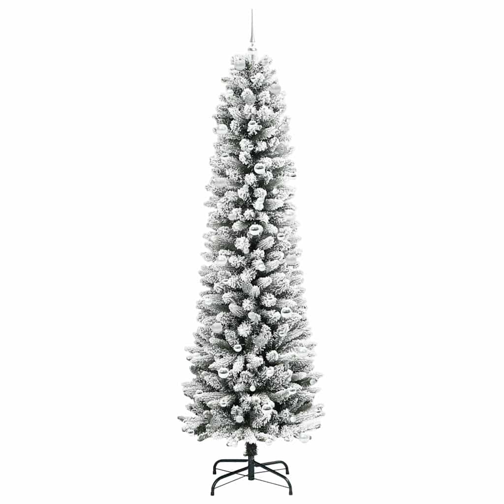 vidaXL Artificial Christmas Tree White 240 cm