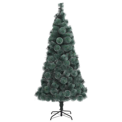 vidaXL Artificial Pre-lit Christmas Tree with Ball Set Green 180 cm
