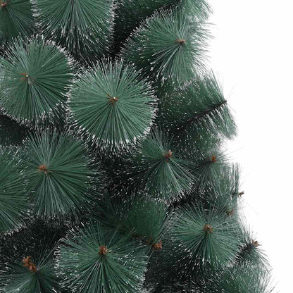 vidaXL Artificial Pre-lit Christmas Tree with Ball Set Green 210 cm