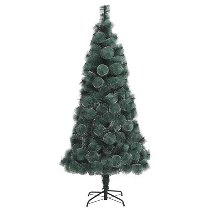 vidaXL Artificial Pre-lit Christmas Tree with Ball Set Green 240 cm