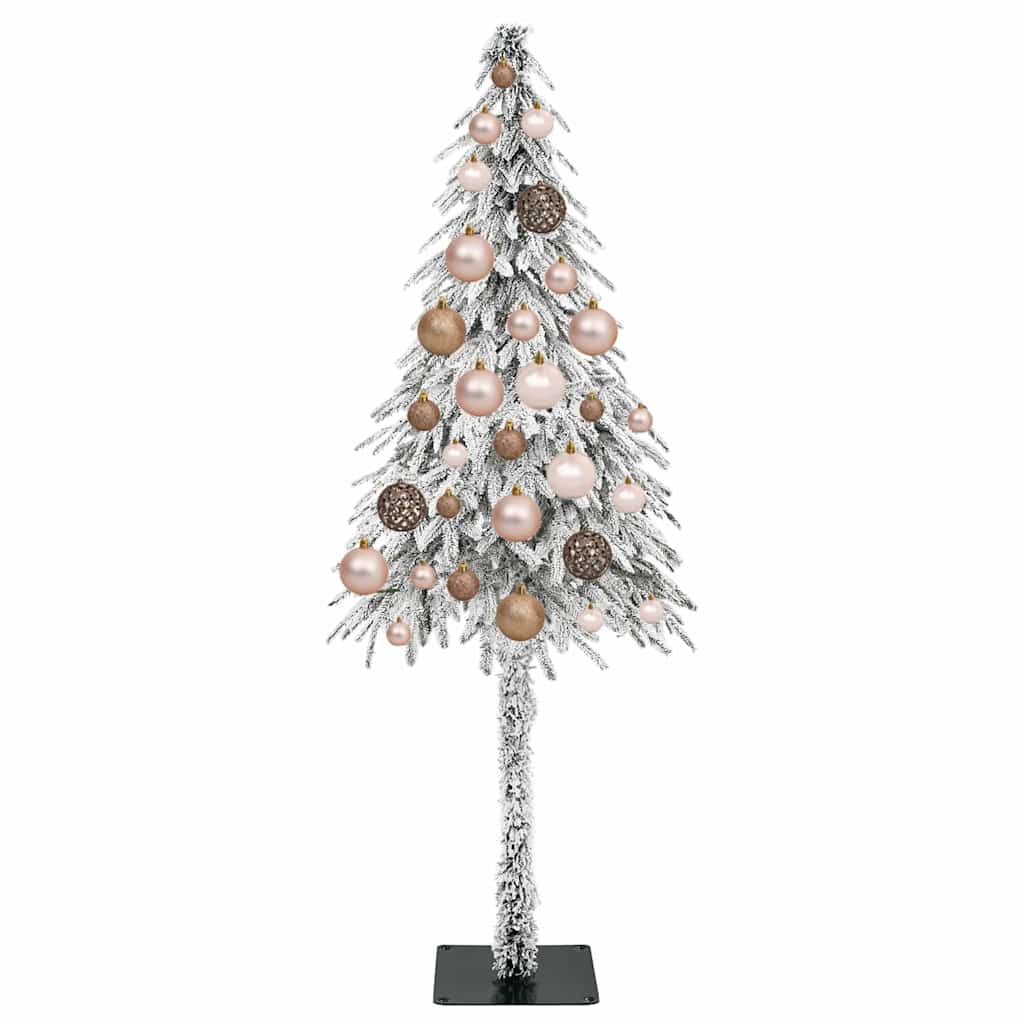 vidaXL Christmas Tree with 150 LEDs White 120 cm PE and Steel