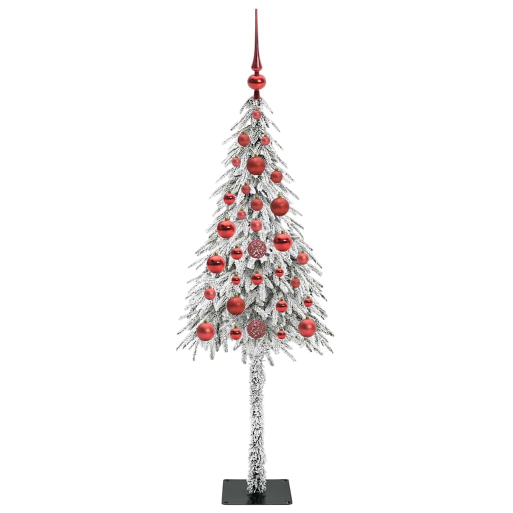 vidaXL Christmas Tree with 150 LEDs White 120 cm PE and Steel