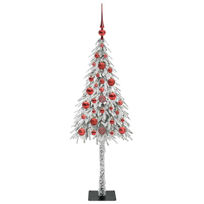 vidaXL Christmas Tree with 150 LEDs White 120 cm PE and Steel