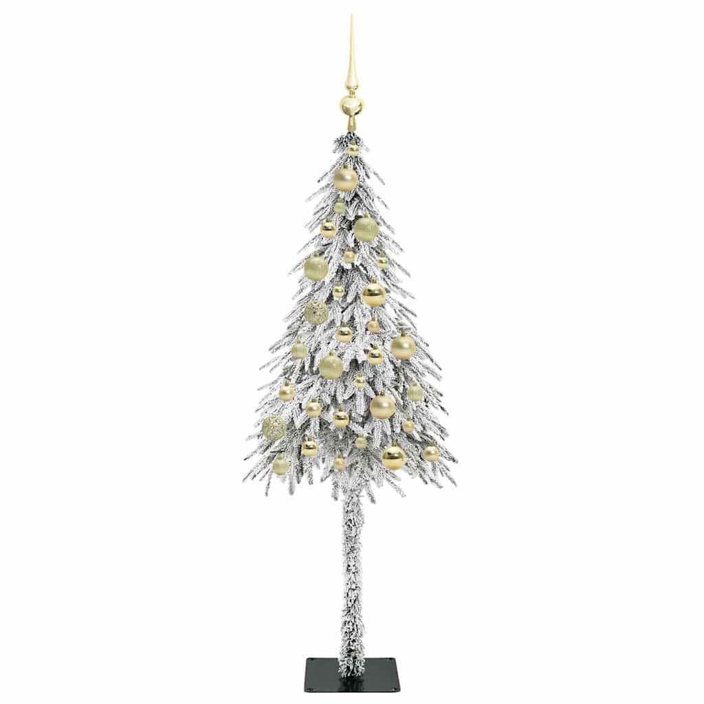 vidaXL Christmas Tree with 150 LEDs White 120 cm PE and Steel