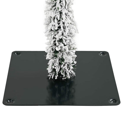 vidaXL Christmas Tree White 150 cm PE and Steel