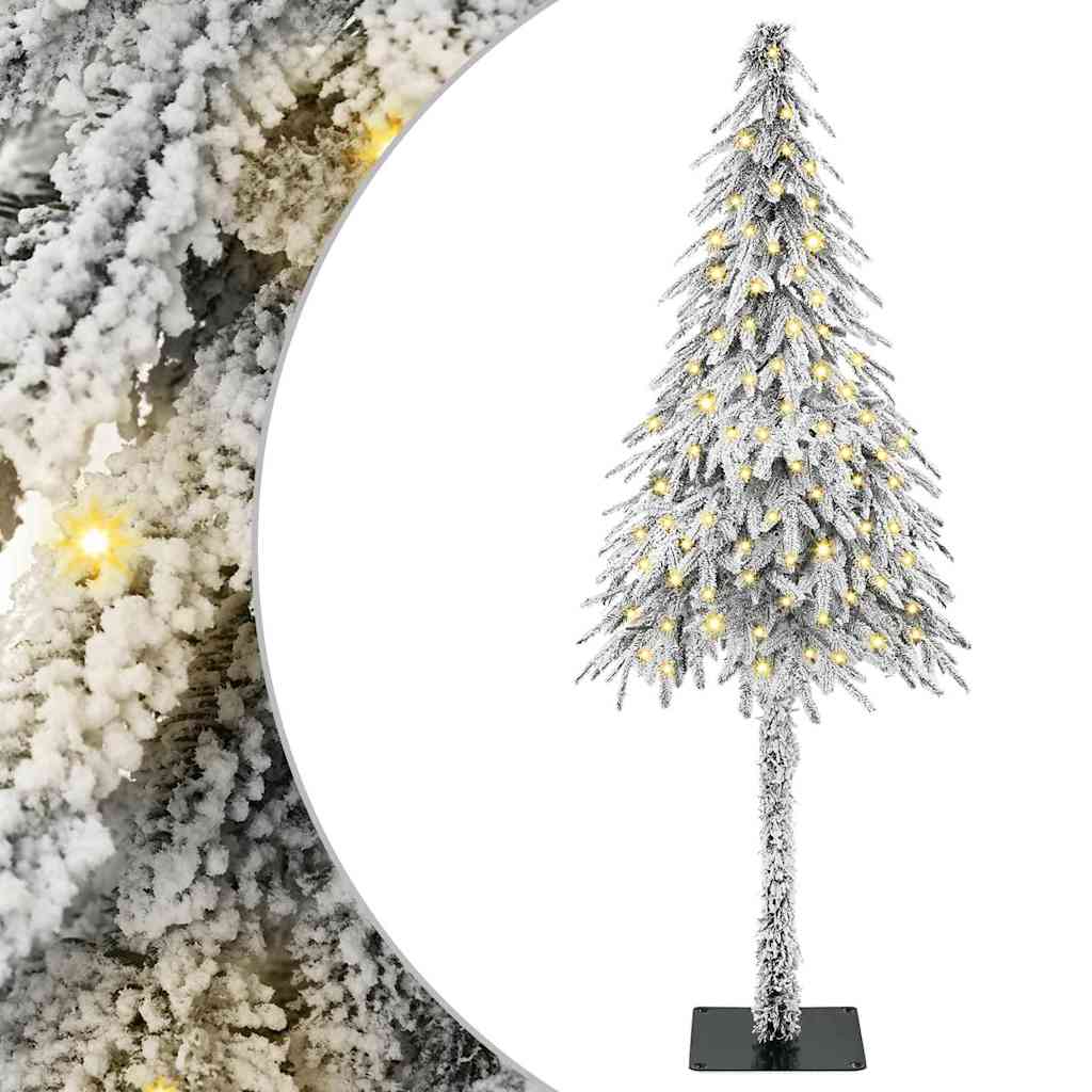 vidaXL Christmas Tree White 150 cm PE and Steel