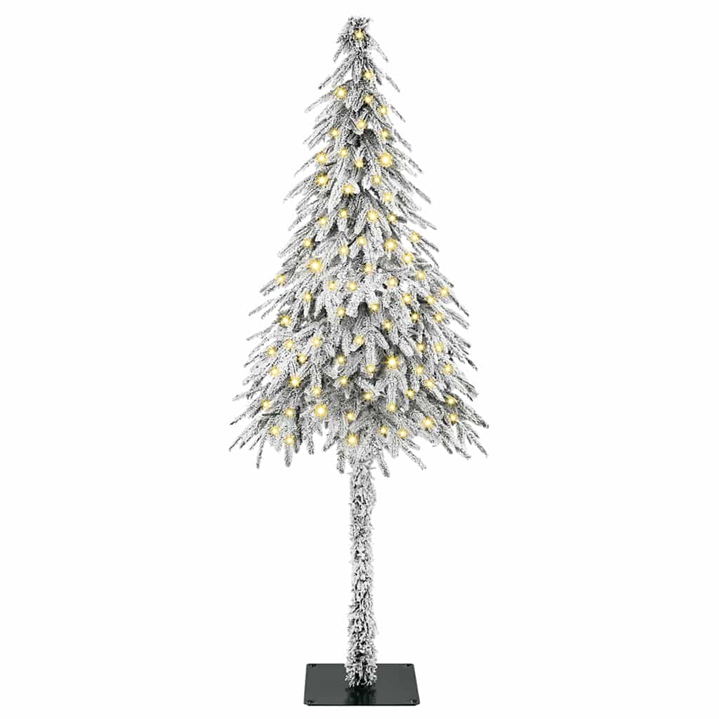 vidaXL Christmas Tree White 150 cm PE and Steel