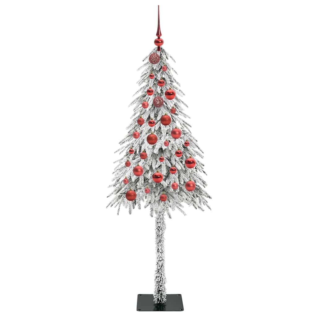 vidaXL Christmas Tree with 150 LEDs White 150 cm PE and Steel