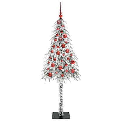 vidaXL Christmas Tree with 150 LEDs White 150 cm PE and Steel