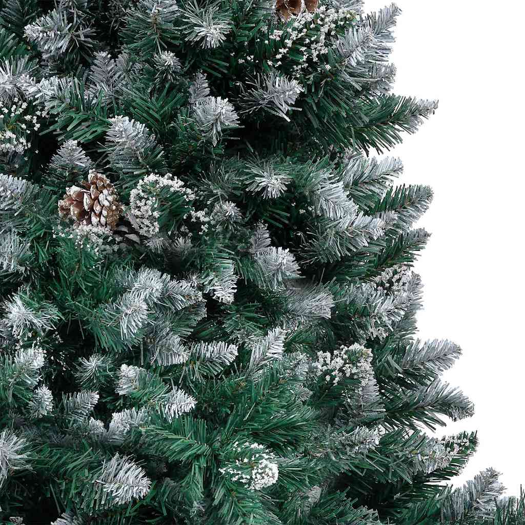 vidaXL Artificial Christmas Tree with 300 LEDs with Stand Green 180 cm