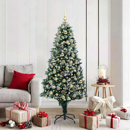 vidaXL Artificial Christmas Tree Green 180 cm